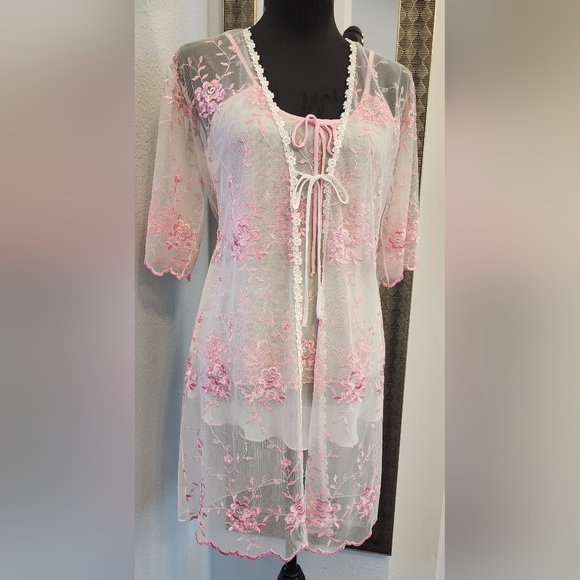 Monaliza Fine Lingerie Embroidered Night Gown - Picture 2 of 8